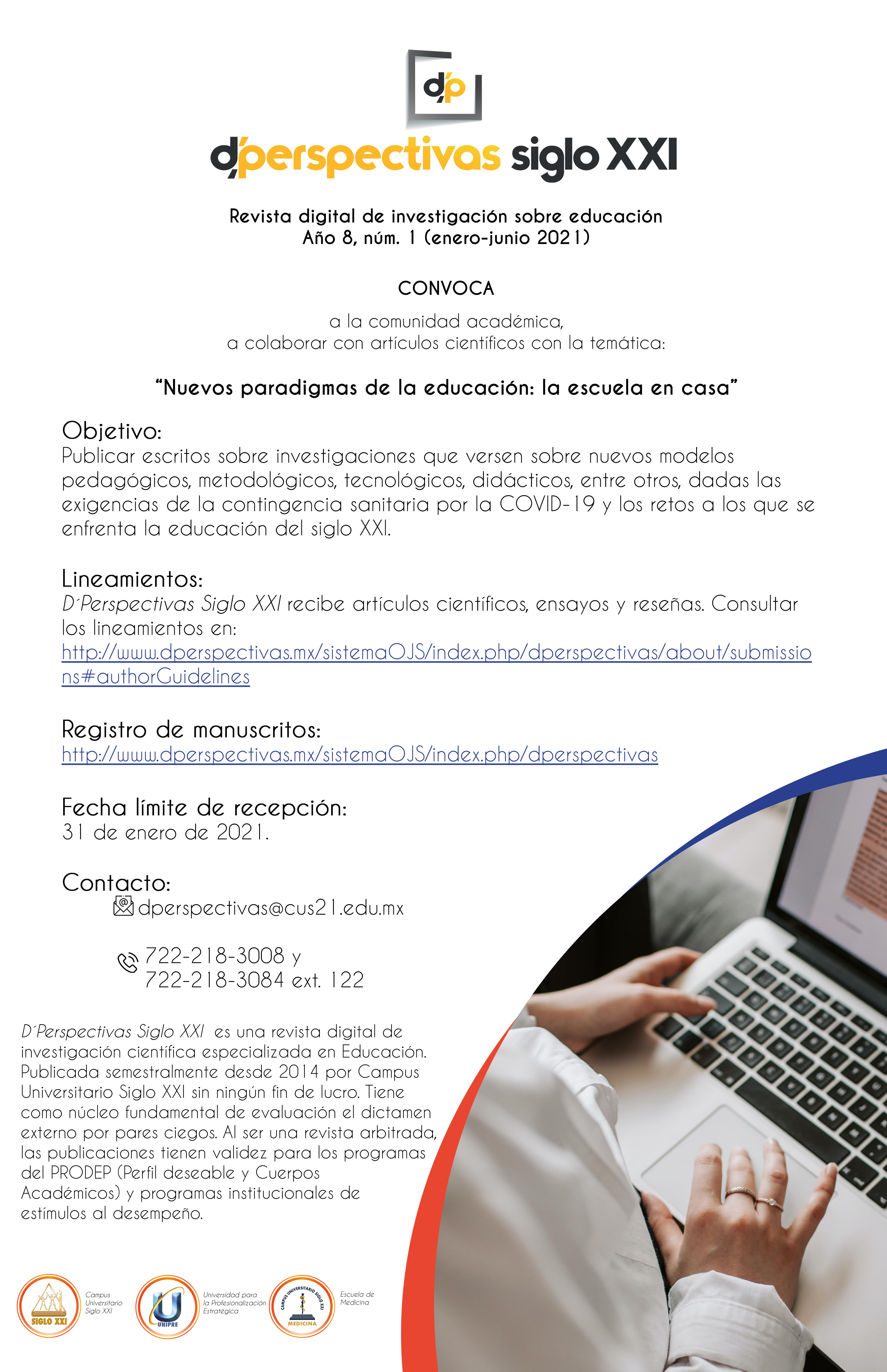 Convocatoria Volumen 08 Número 15